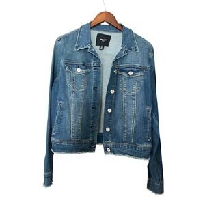 Nine West Distressed Wiman Jean Jacket NWOT size Medium